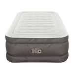 Air Mattress Single Inflatable Bed 46Cm Airbed Grey