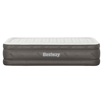 Air Mattress Single Inflatable Bed 46Cm Airbed Grey