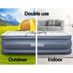 Single Size Inflatable Camping Air Bed