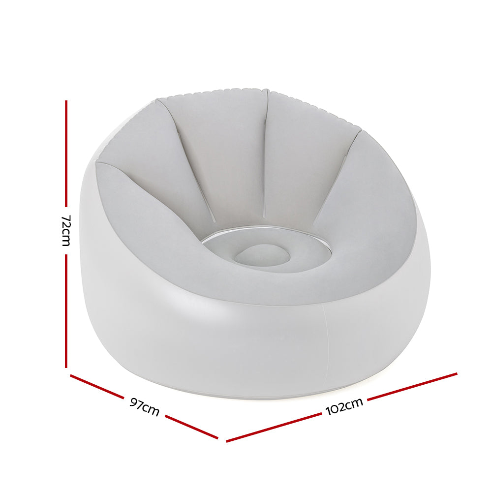 Led Light Inflatable Air Chair Sofa Lounge