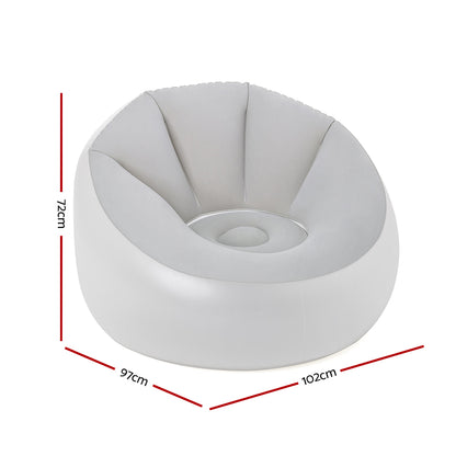 Led Light Inflatable Air Chair Sofa Lounge