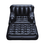 Inflatable Air Chair and Lounge Couch with Lazy Sofa (Blow Up Ottoman)