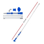 Pool Cleaner Cordless With Pole Swimming Pool Automatic Vacuum 6M