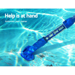 Pool Cleaner Cordless With Pole Swimming Pool Automatic Vacuum 6M