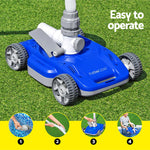 Robotic Pool Cleaner Swimming Pool Robot Vacuum Automatic Ground Floor