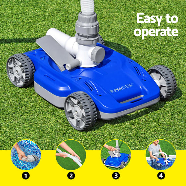 Robotic Pool Cleaner Swimming Pool Robot Vacuum Automatic Ground Floor