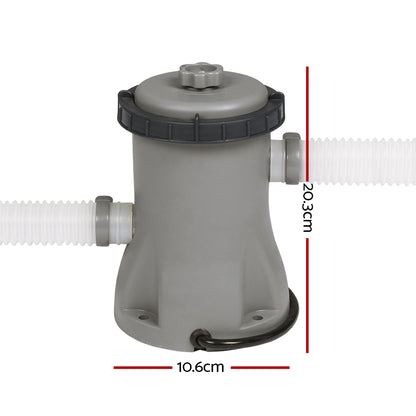 Pool Pump Cartridge Filter 330Gph 1249L/H Flowclear Filters Cleaner