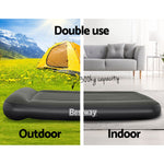 Double/Queen/Single Bed Flocked Inflatable Air Mattress