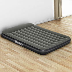 Double/Queen/Single Bed Flocked Inflatable Air Mattress