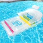 Pool Float Inflatable Lounge Seat Pillow Bed