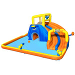 BW53377 Water Slide Jumping Castle Double Slides for Pool Playground,Durable and colourful