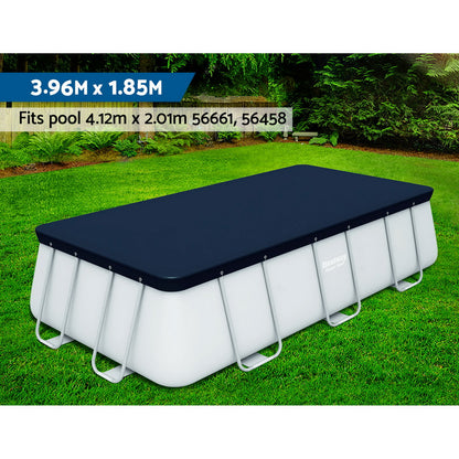 Above Ground Pool Cover 4.12X2.01M Pvc Blanket