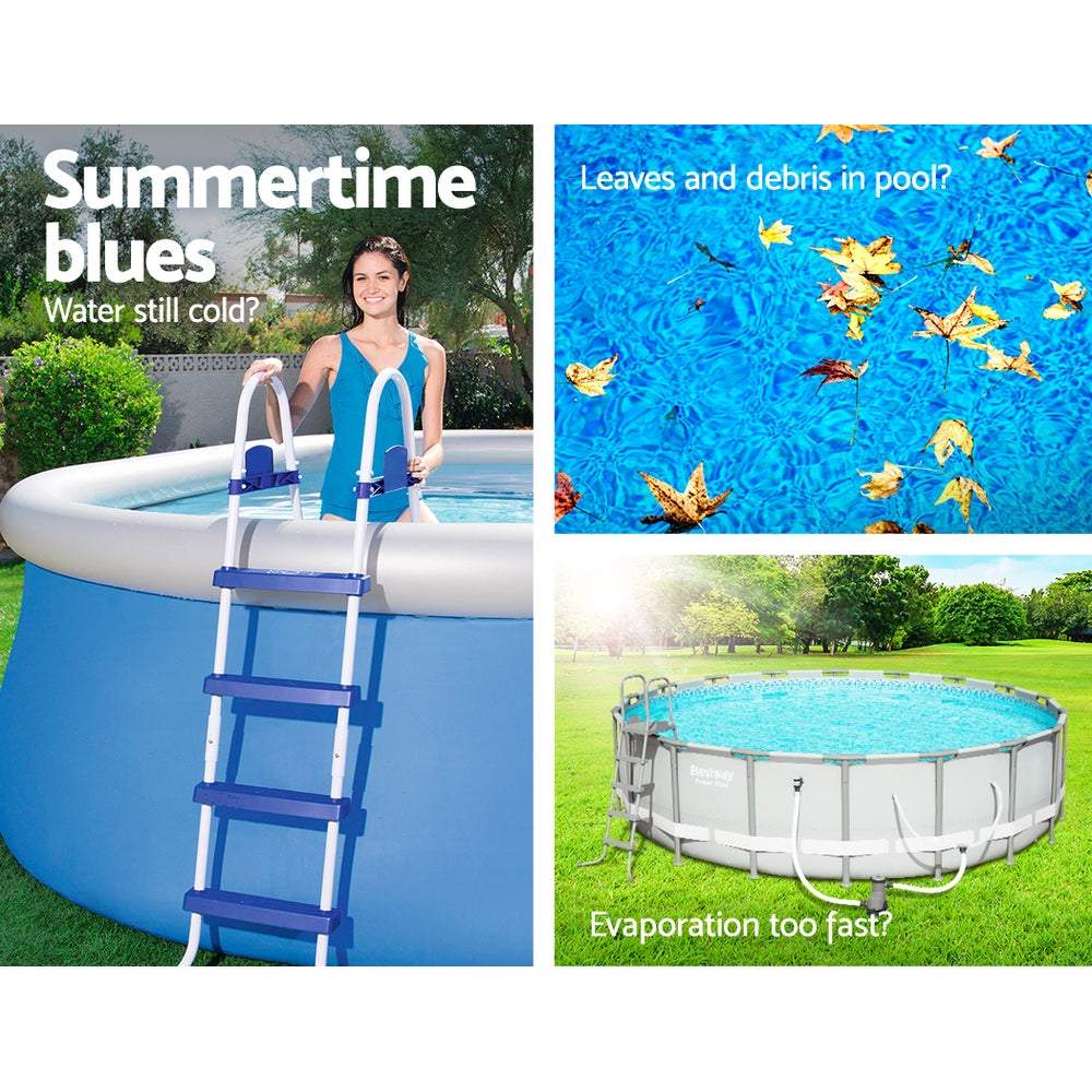 Round Swimming Pool Cover 3.05M/10Ft Pvc Blanket