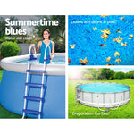Round Swimming Pool Cover 3.05M/10Ft Pvc Blanket