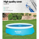 Round Swimming Pool Cover 3.05M/10Ft Pvc Blanket