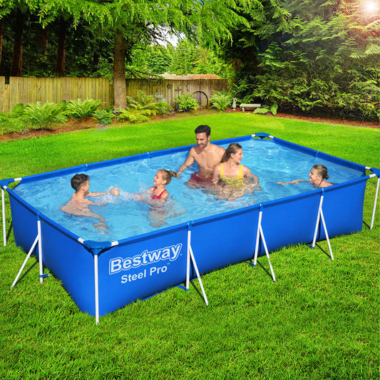 400X211X81Cm Steel Frame Above Ground Pool 5700L
