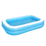 262X175X51Cm Inflatable Above Ground Swimming Pool 778L