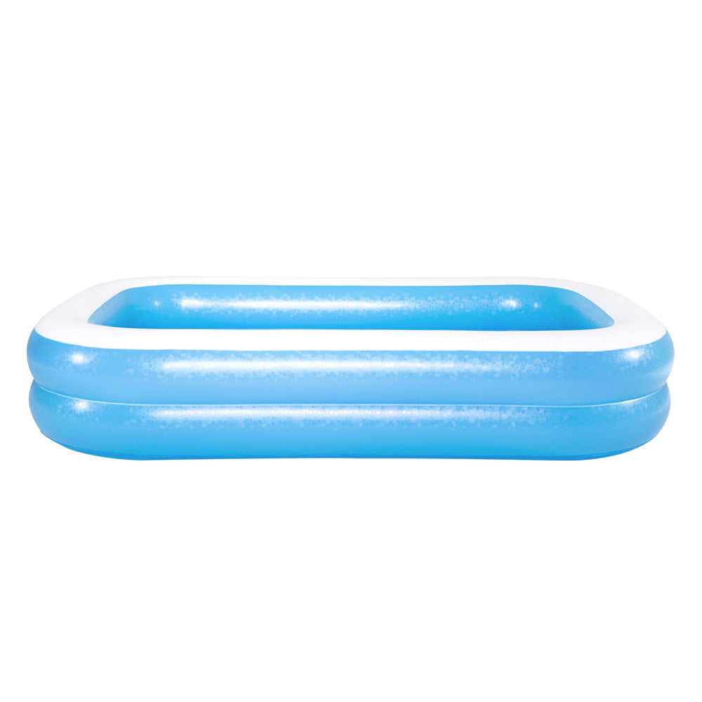 262X175X51Cm Inflatable Above Ground Swimming Pool 778L