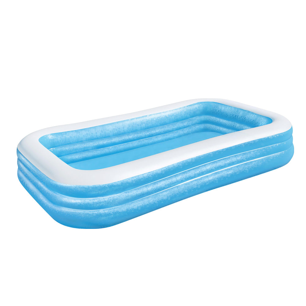 305X183X56Cm Inflatable Above Ground Swimming Pool 1161L