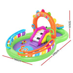 295X190X137Cm Inflatable Above Ground Swimming Play Pool 349L