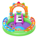 295X190X137Cm Inflatable Above Ground Swimming Play Pool 349L