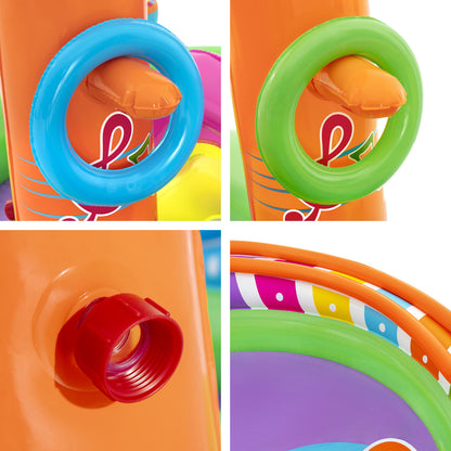 295X190X137Cm Inflatable Above Ground Swimming Play Pool 349L
