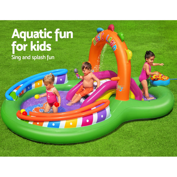  295X190X137Cm Inflatable Above Ground Swimming Play Pool 349L
