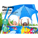 Kids Pool 183X51Cm Steel Frame Swimming Play Pools Canopy 930L