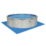 Swimming Pool Steel Frame Round Pool Set 457cm w/ Filter Ladder 17430L