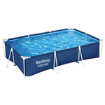 Swimming Pool 300X201X66Cm Steel Frame Above Ground Pools 3300L