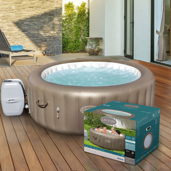  Inflatable Spa Pool Massage Hot Tub Portable Lay-Z Spa Bath Pools