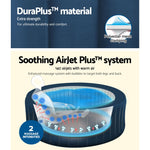 Bestway Spa Pool Massage Hot Tub Inflatable Lay-Z Bath Pools Smart App Control,Approx