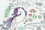 Reusable silicone drawing mat- enchanted kingdom