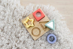 Silicone prism shape sorter