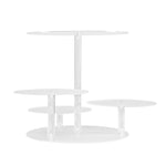 Cake Stand Acrylic Holder Display Round Clear Wedding Party