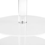 Cake Stand 5 Tiers Acrylic Holder Display Round Clear Wedding Party