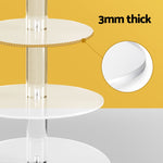 Cake Stand 5 Tiers Acrylic Holder Display Round Clear Wedding Party