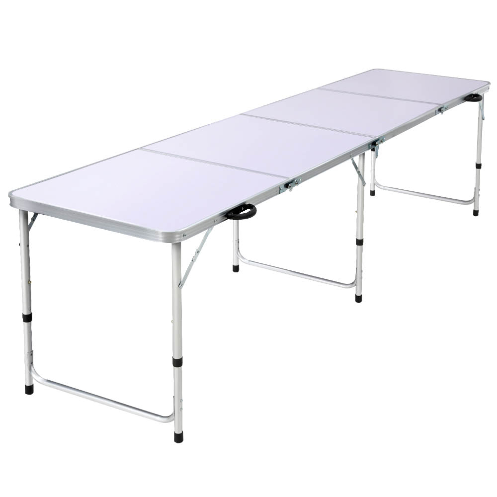 240Cm Folding Camping Table Aluminium Desk