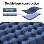 Single Pillow Self Inflating Camping Mattress Bag