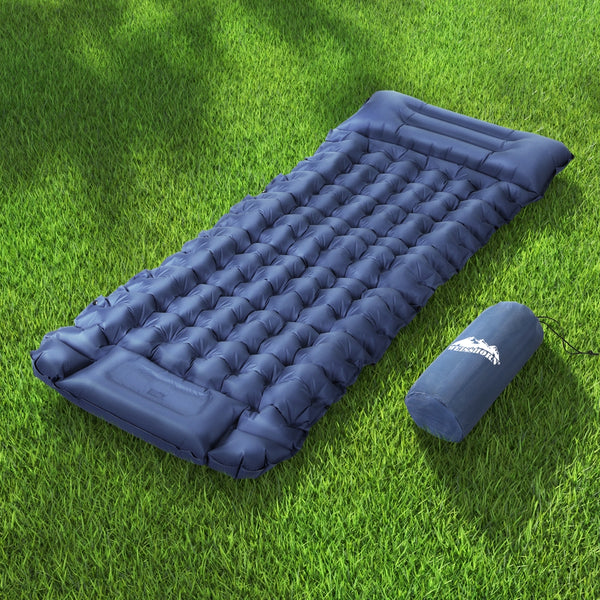  Single Pillow Self Inflating Camping Mattress Bag