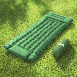 Self Inflating Camping Mattress Single with Pillow