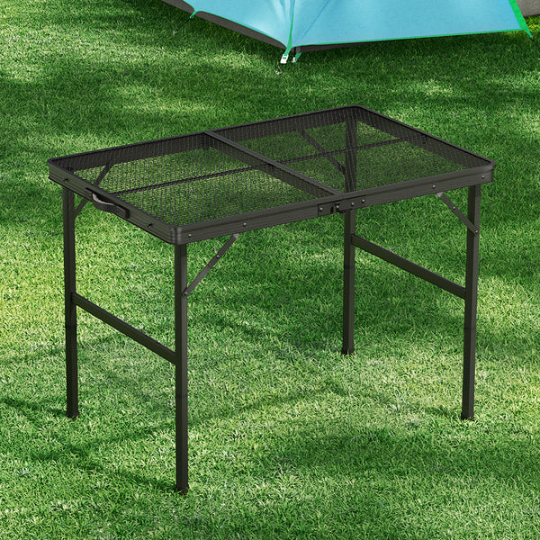  90Cm Folding Camping Table Aluminium Desk