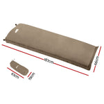 Weisshorn Single Size Self Inflating Matress Mat Joinable 10CM Thick  Coffee