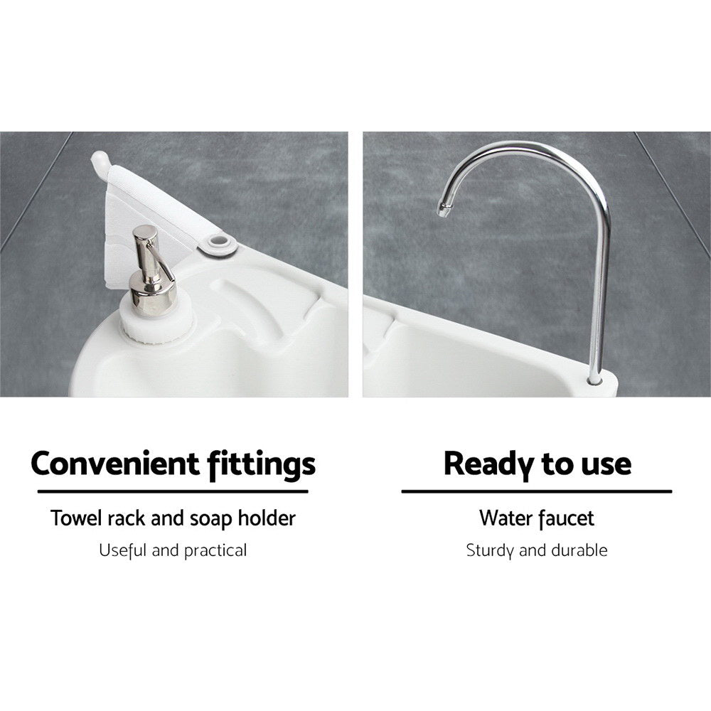 Camping Basin Portable Hand Wash Sink 43L