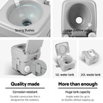 20L Portable Camping Toilet Flush Potty Boating