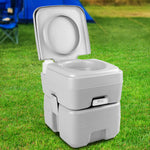 20L Portable Camping Toilet Flush Potty Boating