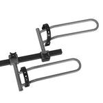 2-Bike Carrier Rack For 2 Hitch Mount - Foldable Black