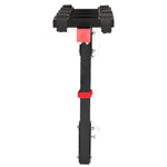 4-Bike Carrier Rack For 2 Hitch Mount - Foldable Black