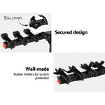4-Bike Carrier Rack For 2 Hitch Mount - Foldable Black