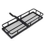 Car Roof Rack Foldable Hitch Basket Cargo Carrier 152Cm Black